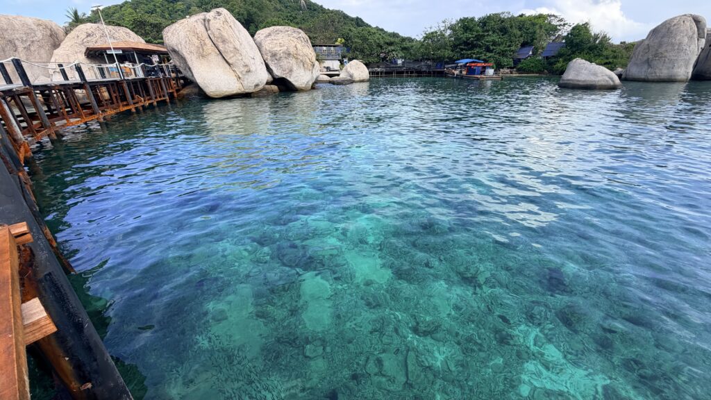 ナンユアン島到着