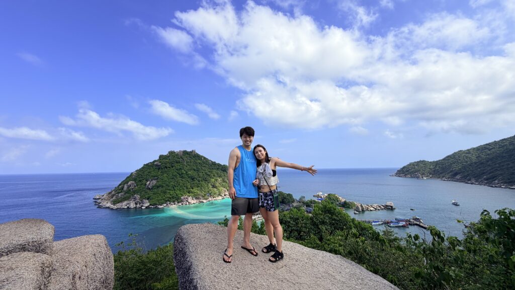 ナンユアン島ビューポイントの絶景